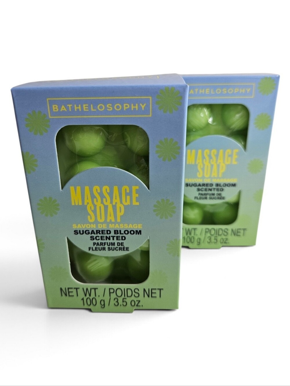 BATHELOSOPHY SUGAR BLOOM MASSAGE SOAP 2x